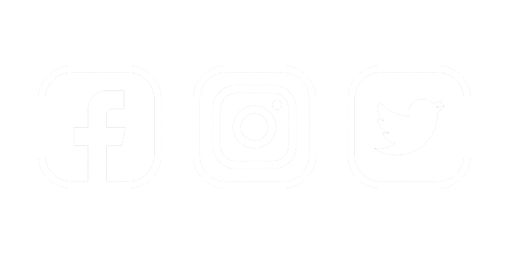 Icons for social media